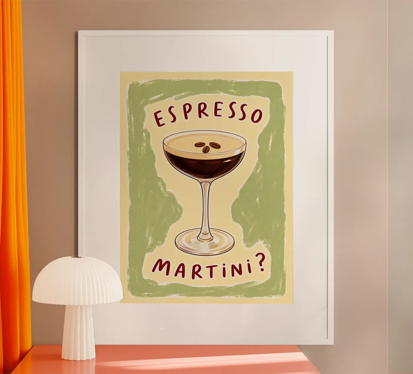 espresso martini poster da citralake