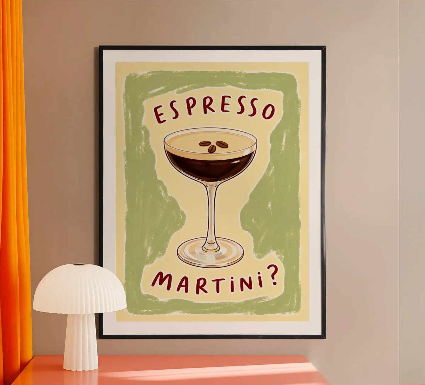 espresso martini poster da citralake