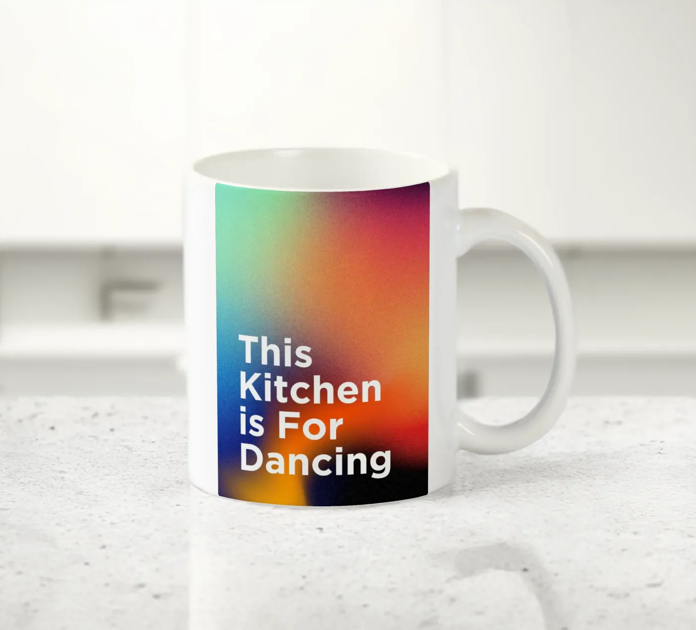This Kitchen ceramic mug by Niki