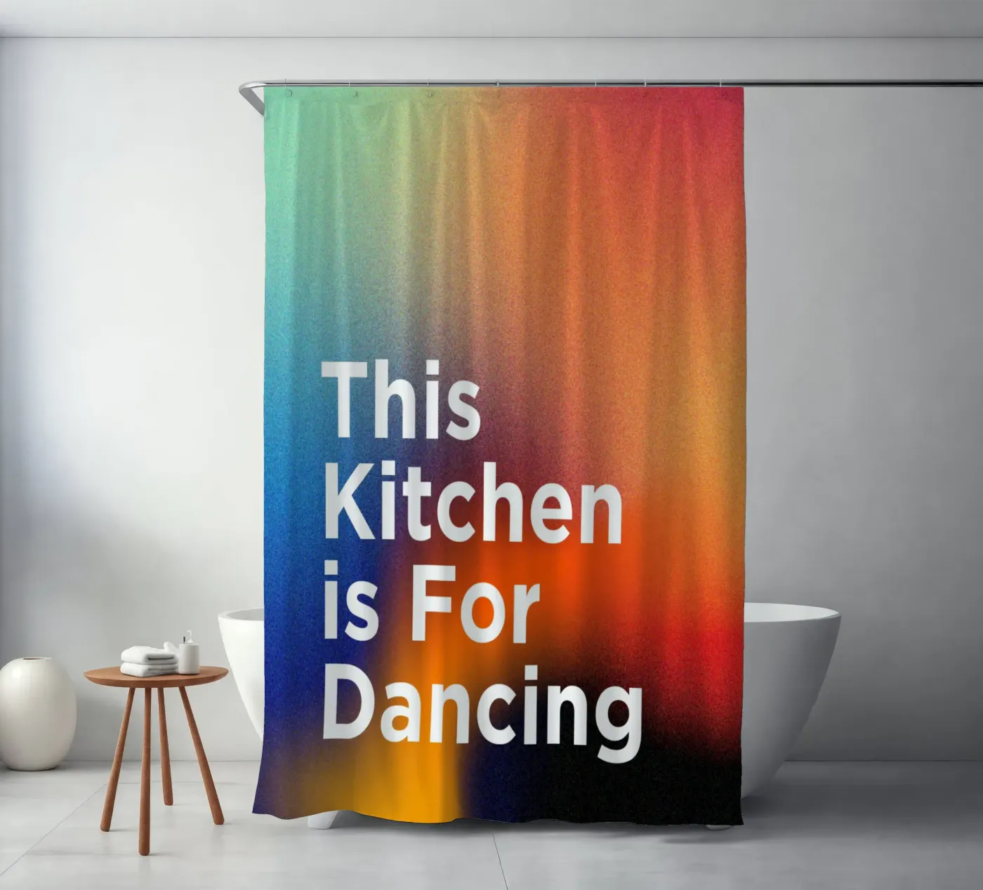 This Kitchen Duschvorhang von Niki