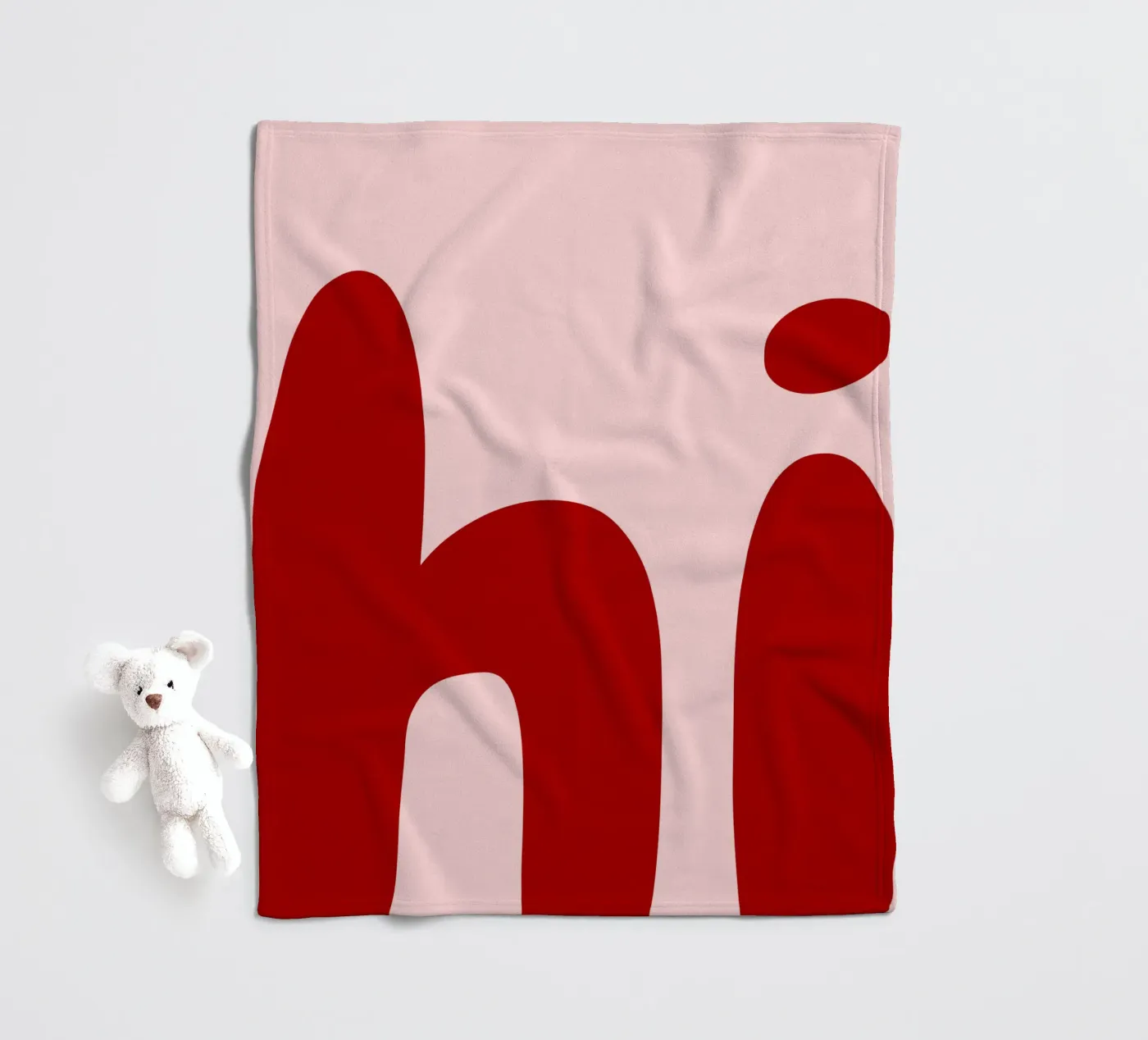 hiii Fleecedecke von Pillips Studio