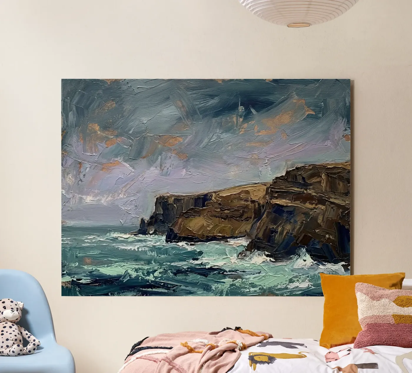 Brooding Coastal Tempest forex plate by Moonless Aurora
