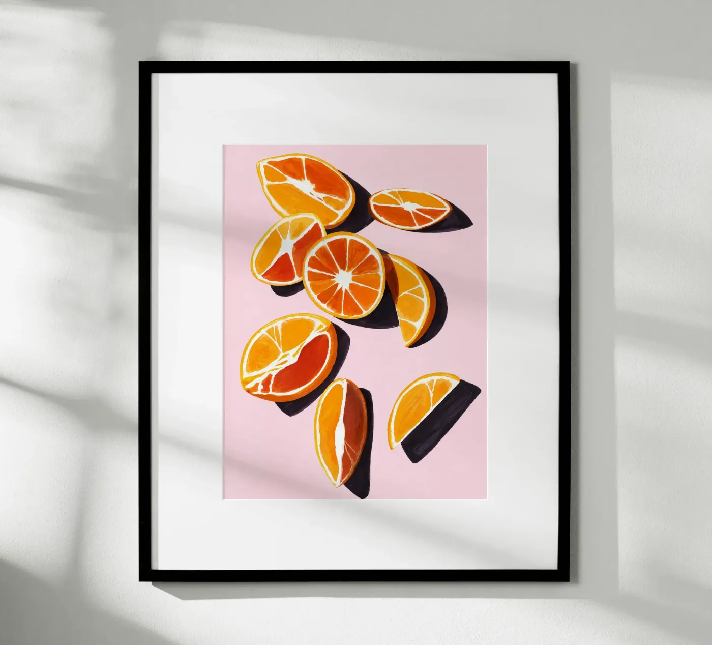 orange poster by citralake