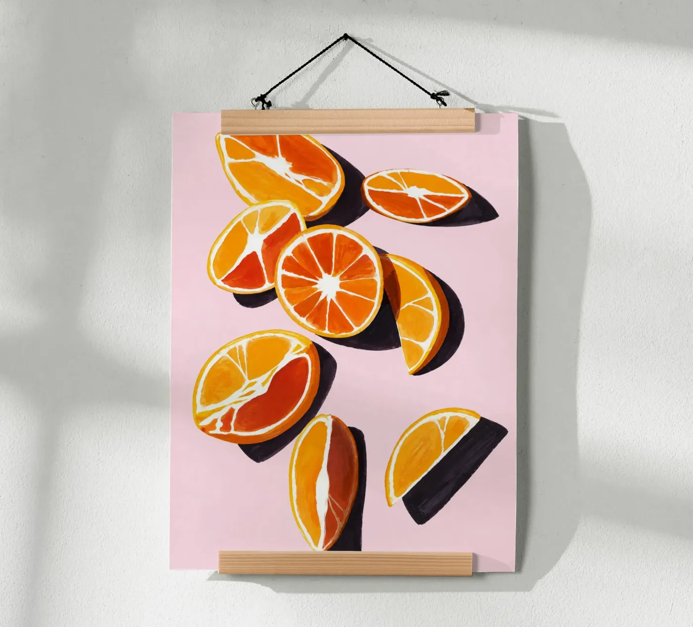 orange poster by citralake