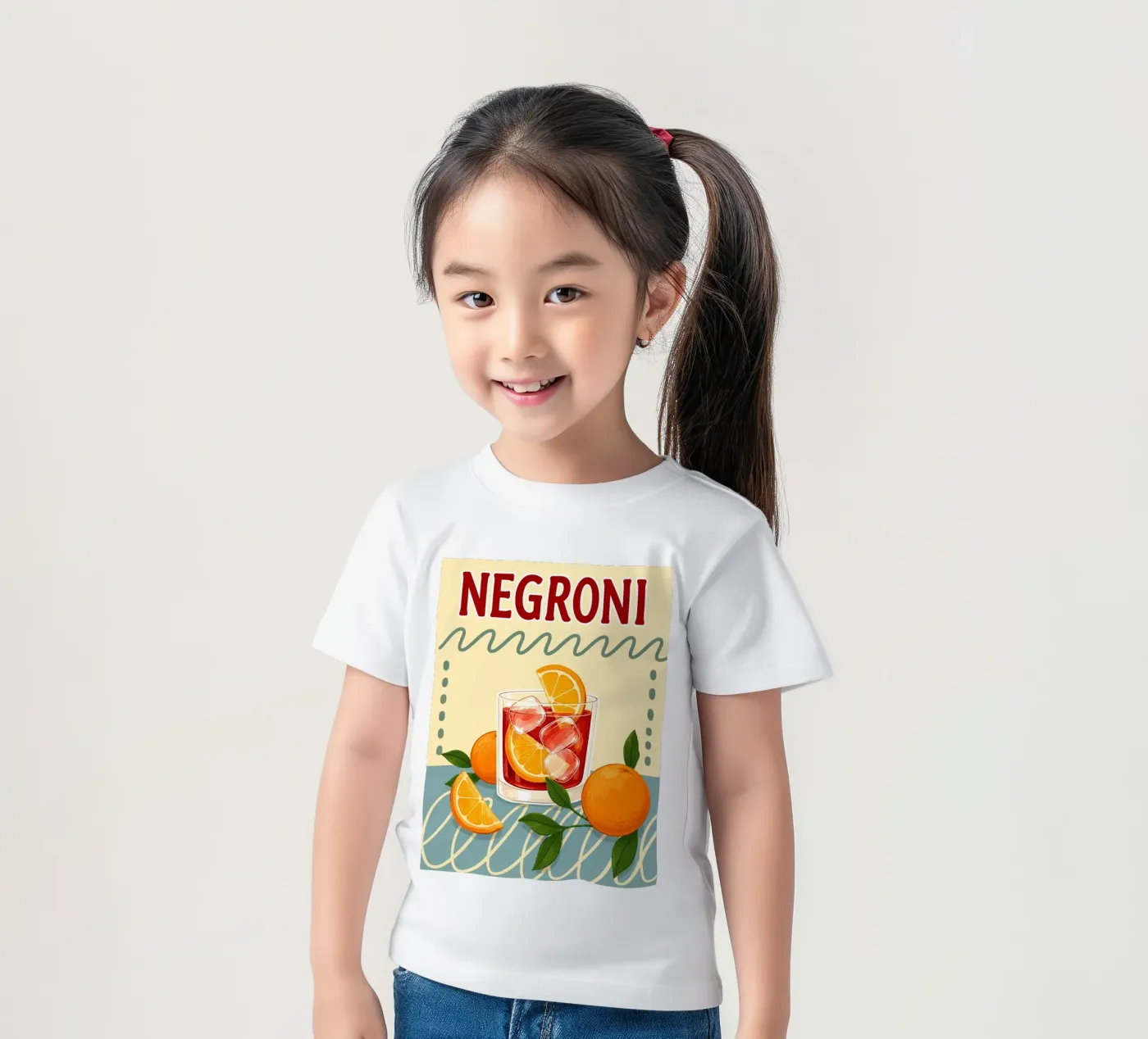 negroni t-shirt bambini da citralake