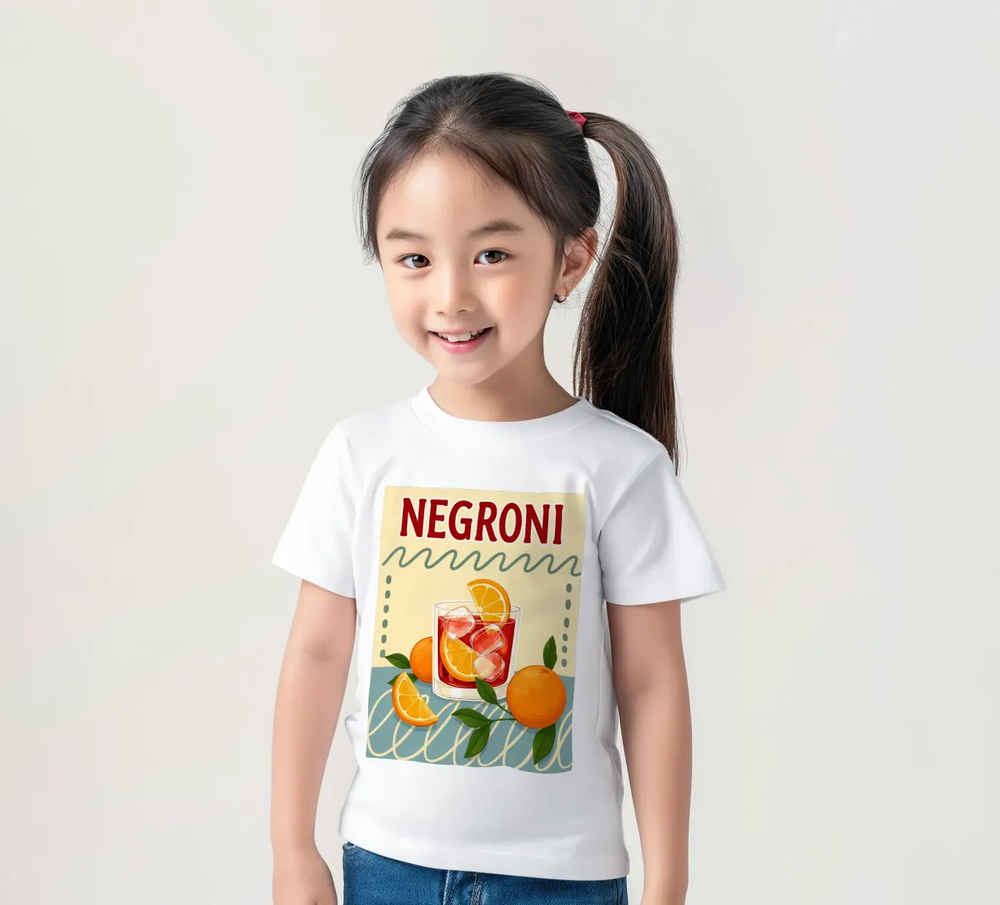 negroni t-shirt bambini da citralake