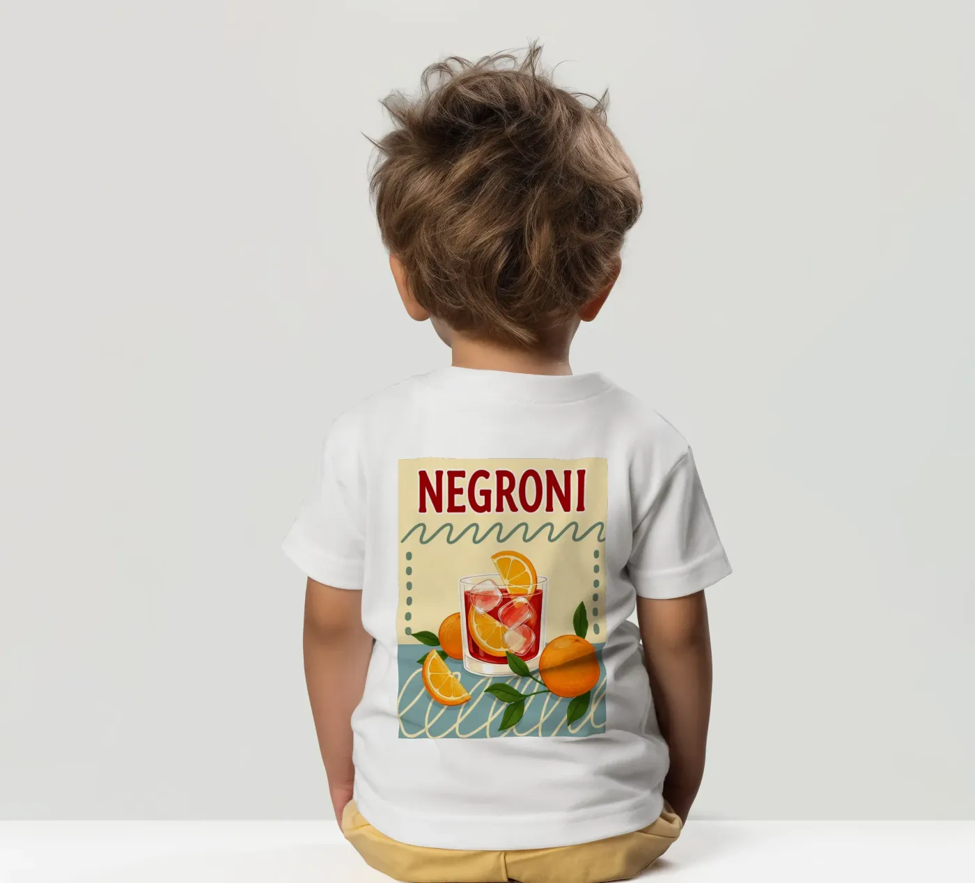 negroni t-shirt bambini da citralake