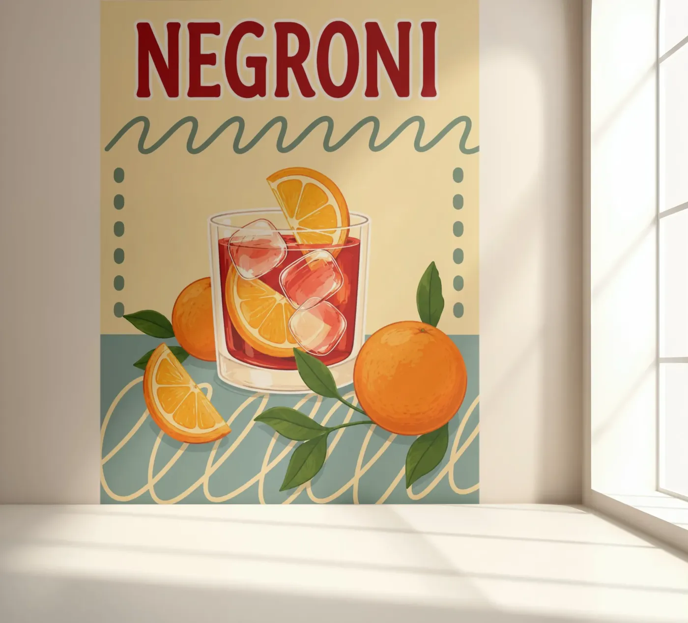 negroni fotobehang van citralake