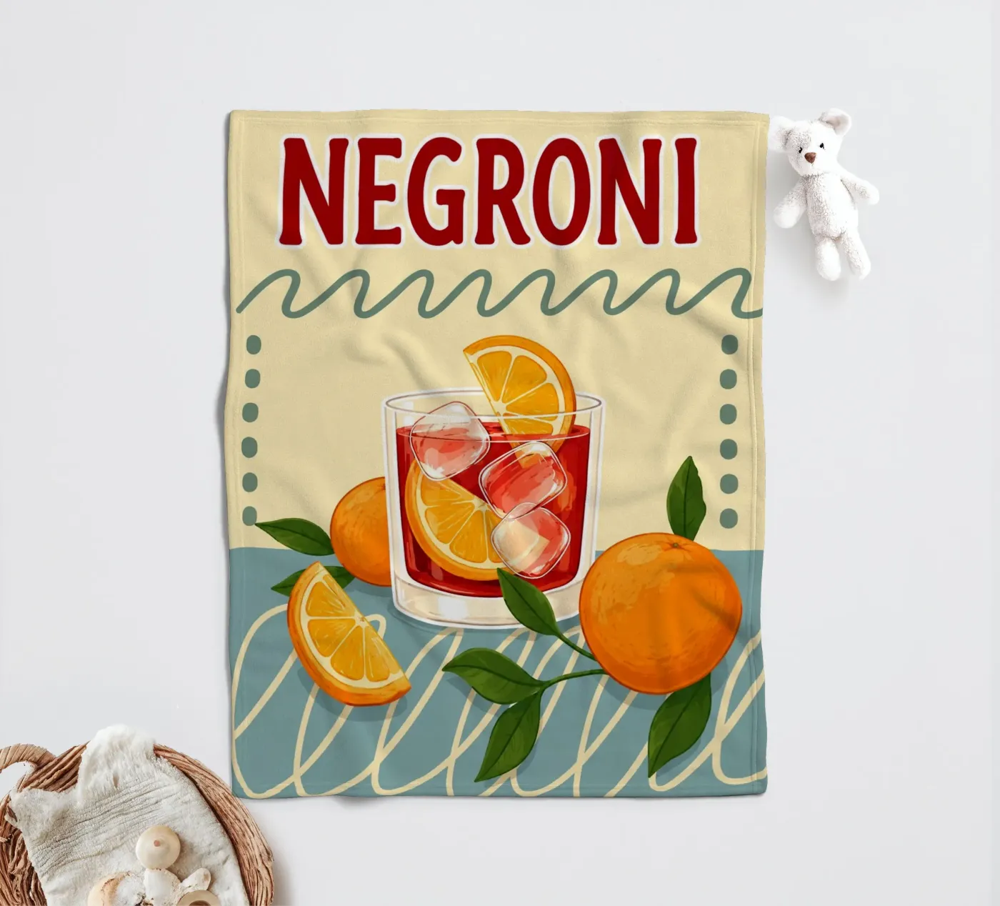 negroni fleecedeken van citralake