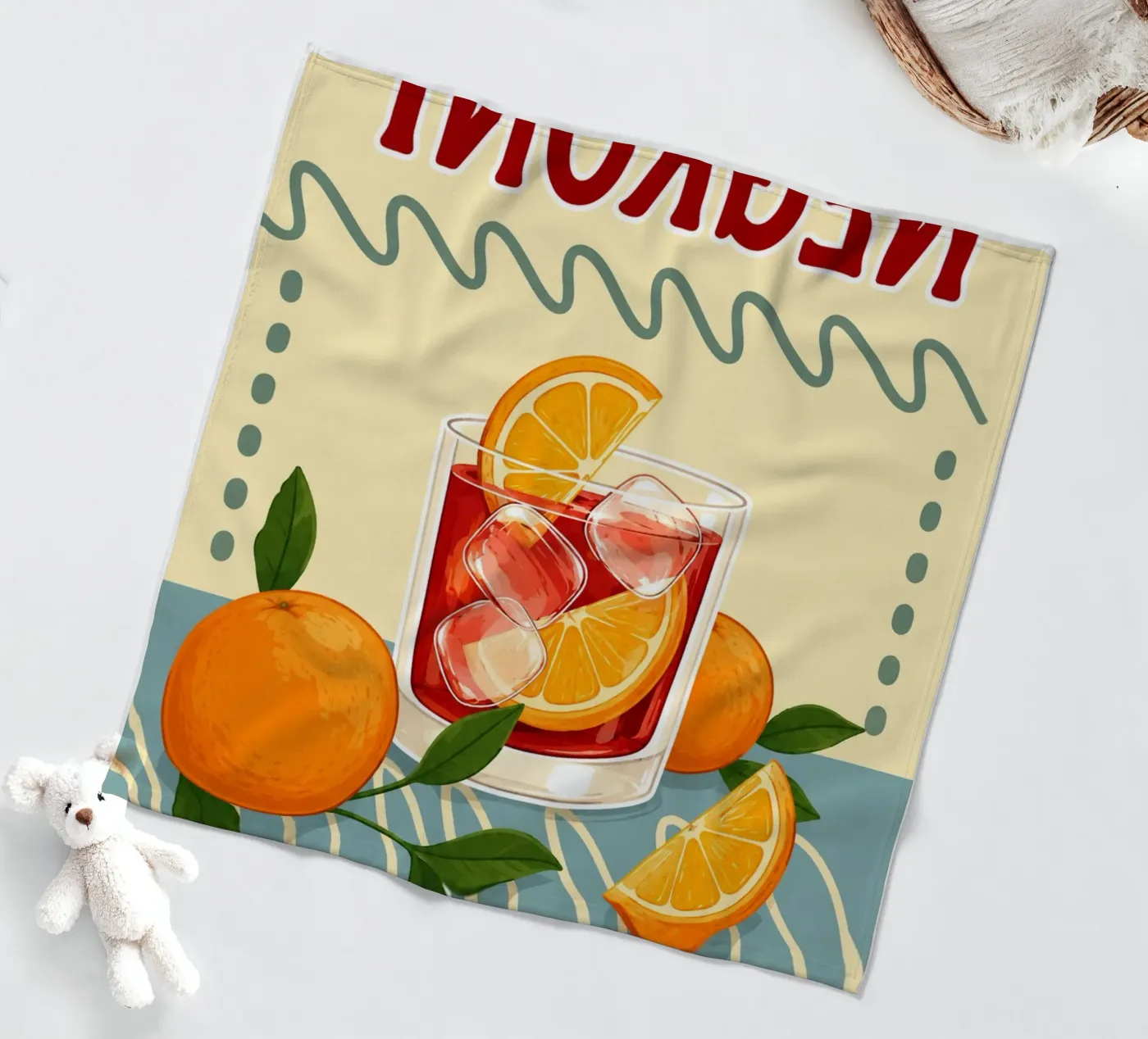 negroni fleecedeken van citralake
