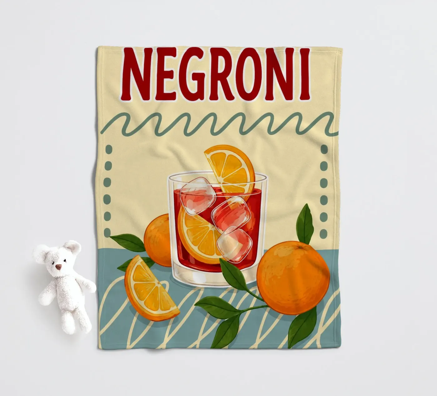 negroni fleecedeken van citralake