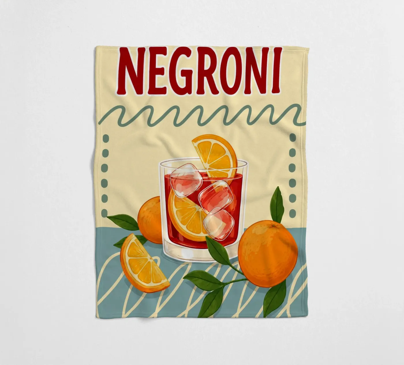 negroni fleecedeken van citralake