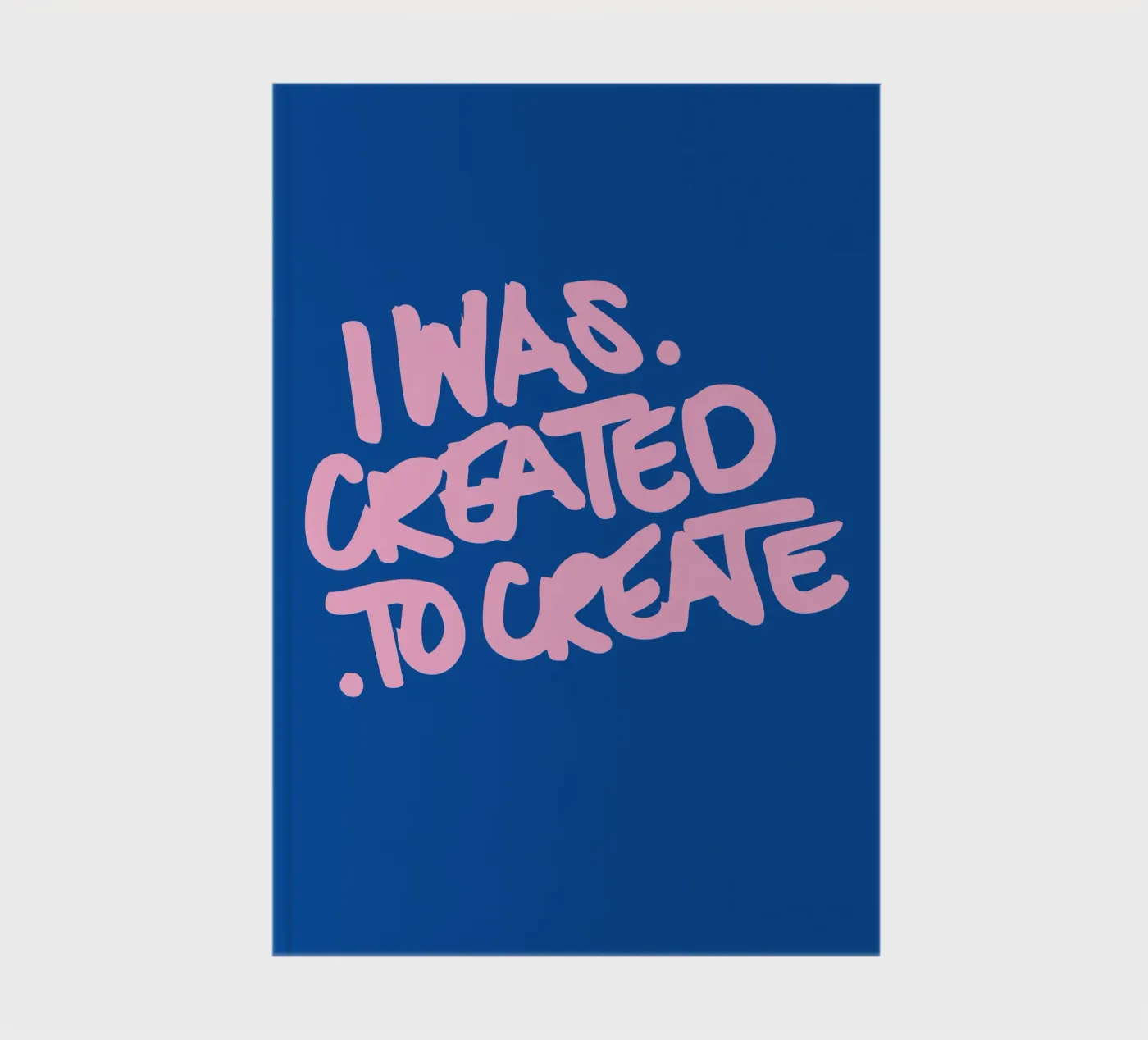 Created to Create notebook by Tamsen Design