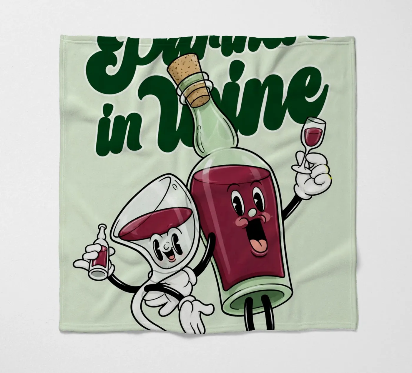 Weinpartner Fleecedecke von citralake