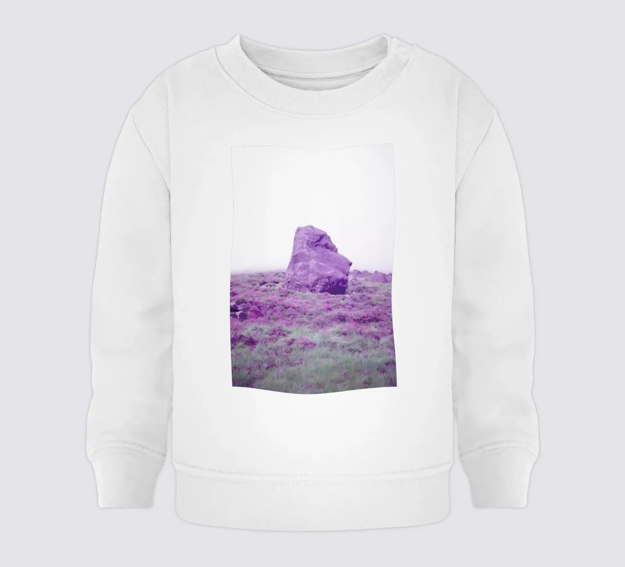 Up In The Fog baby sweatshirt by Jan Luzar