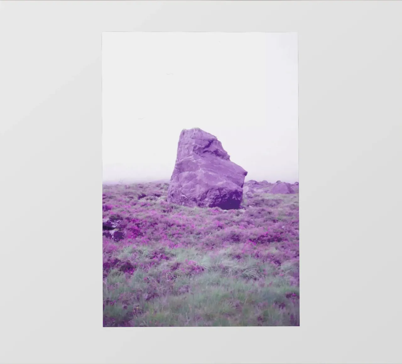 Up In The Fog telo in pvc da Jan Luzar