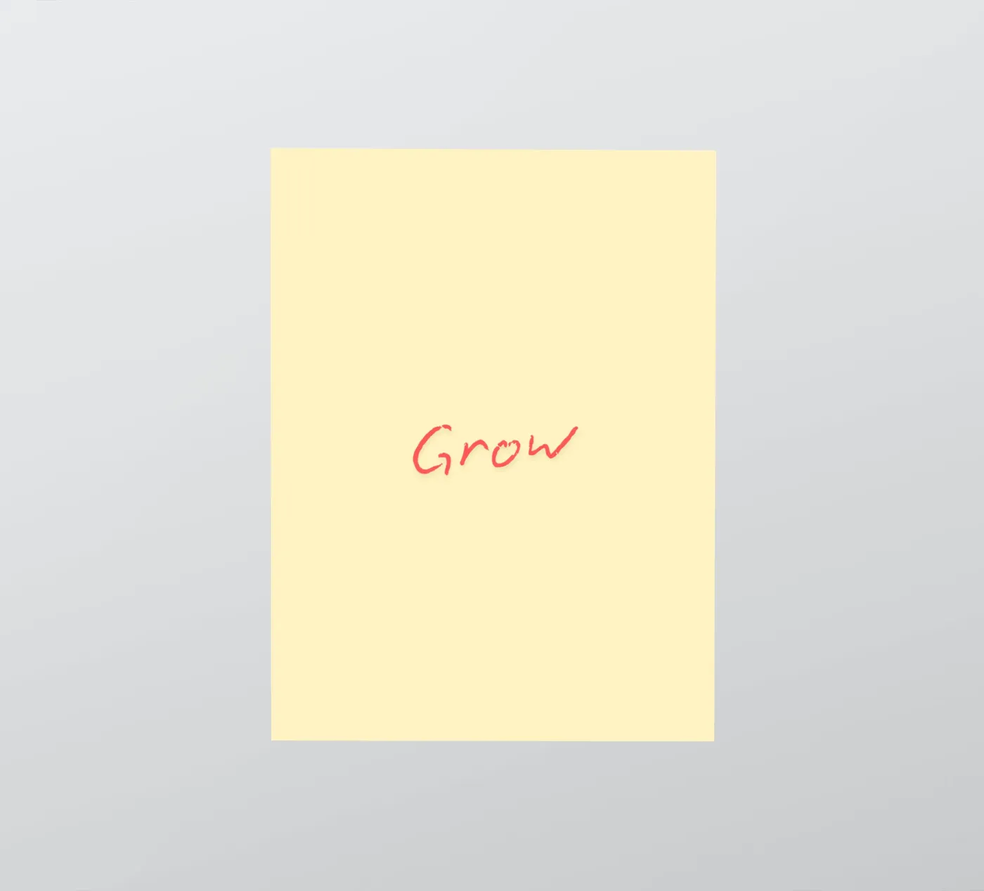 grow sticker by Niki