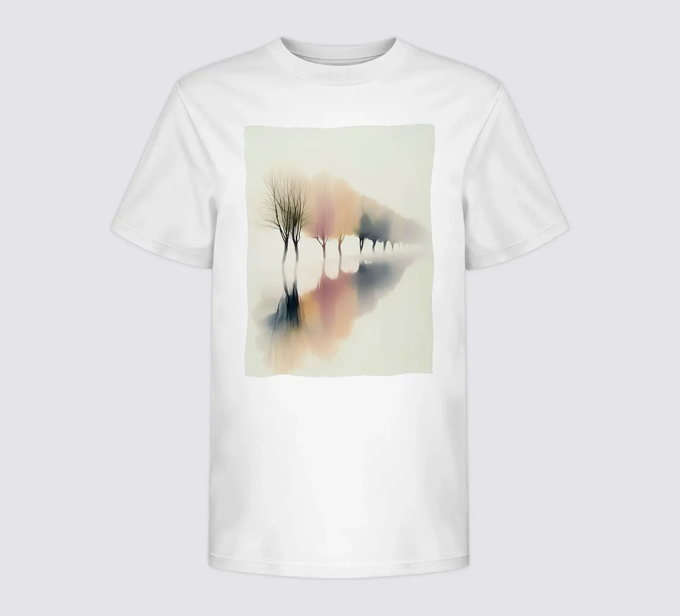 Tree Line Reflection t-shirt bambini da Hazia