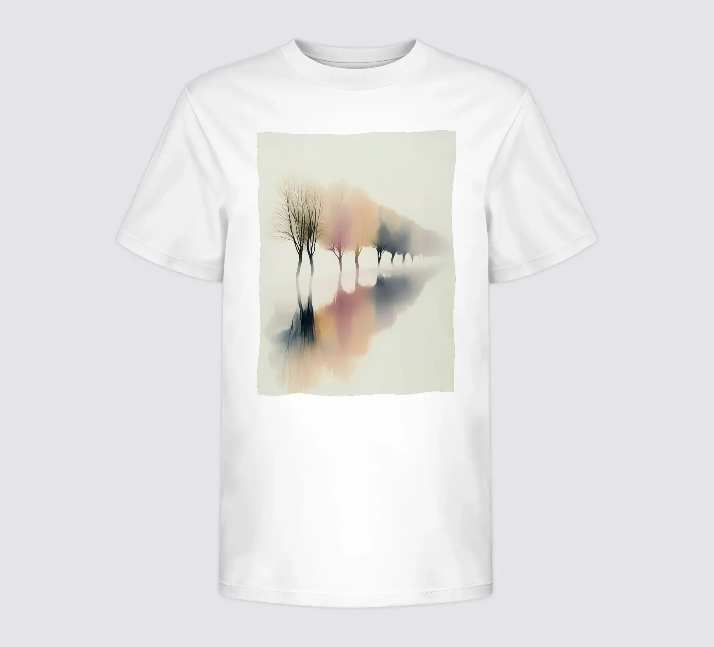 Tree Line Reflection t-shirt bambini da Hazia