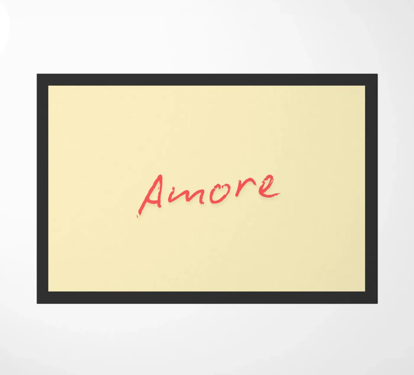amore Fußmatte von Niki