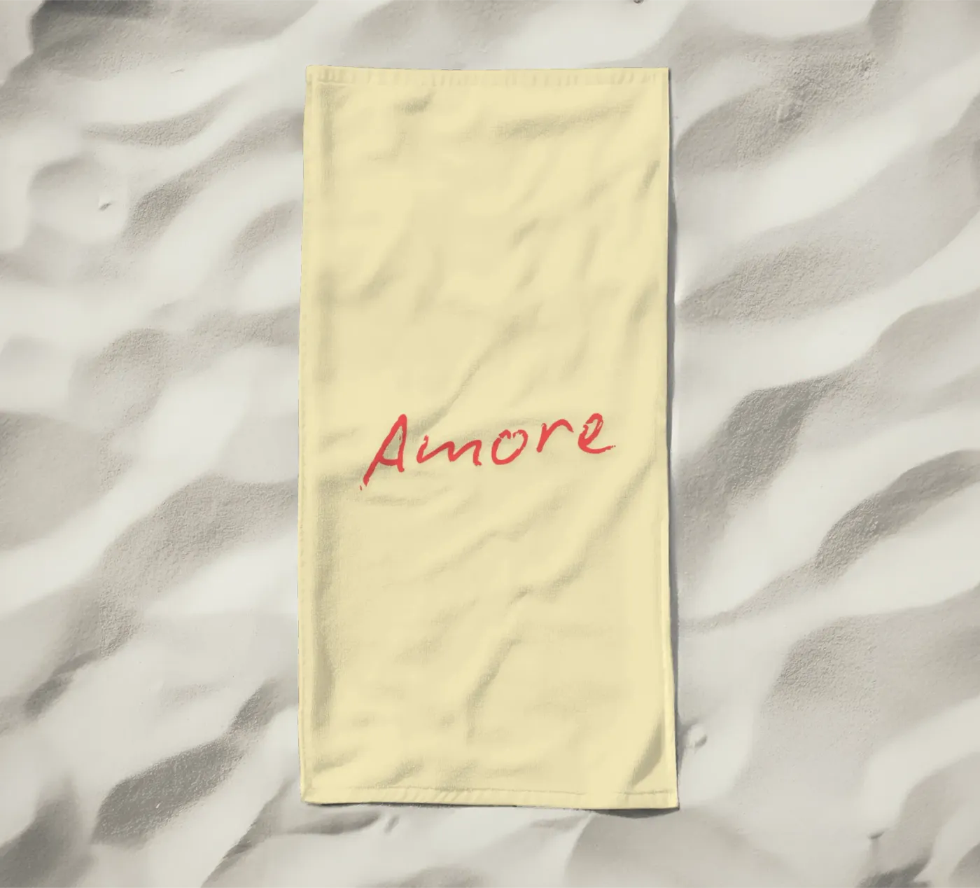 amore beach towel by Niki