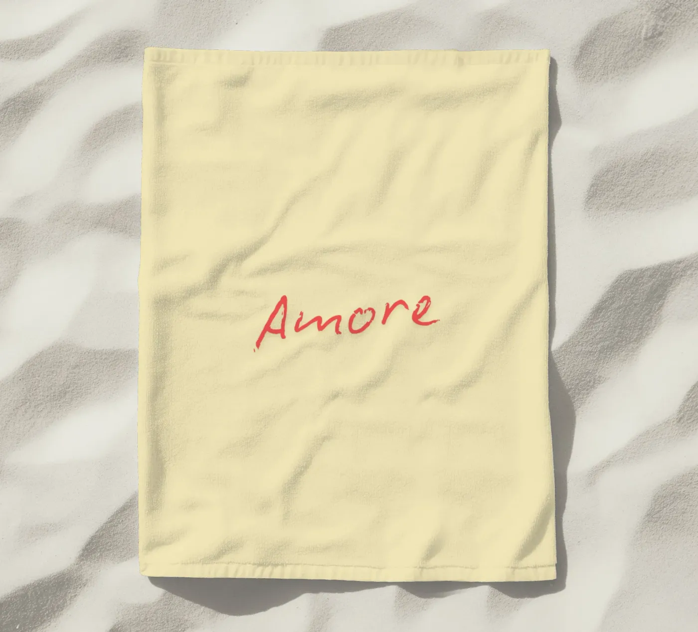amore beach towel by Niki