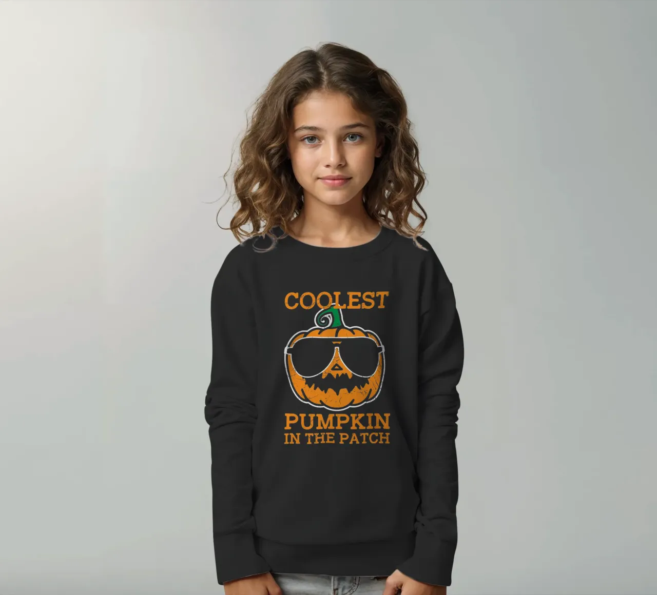 Coolest Pumpkin in the Patch felpa bambino da edsonramosart