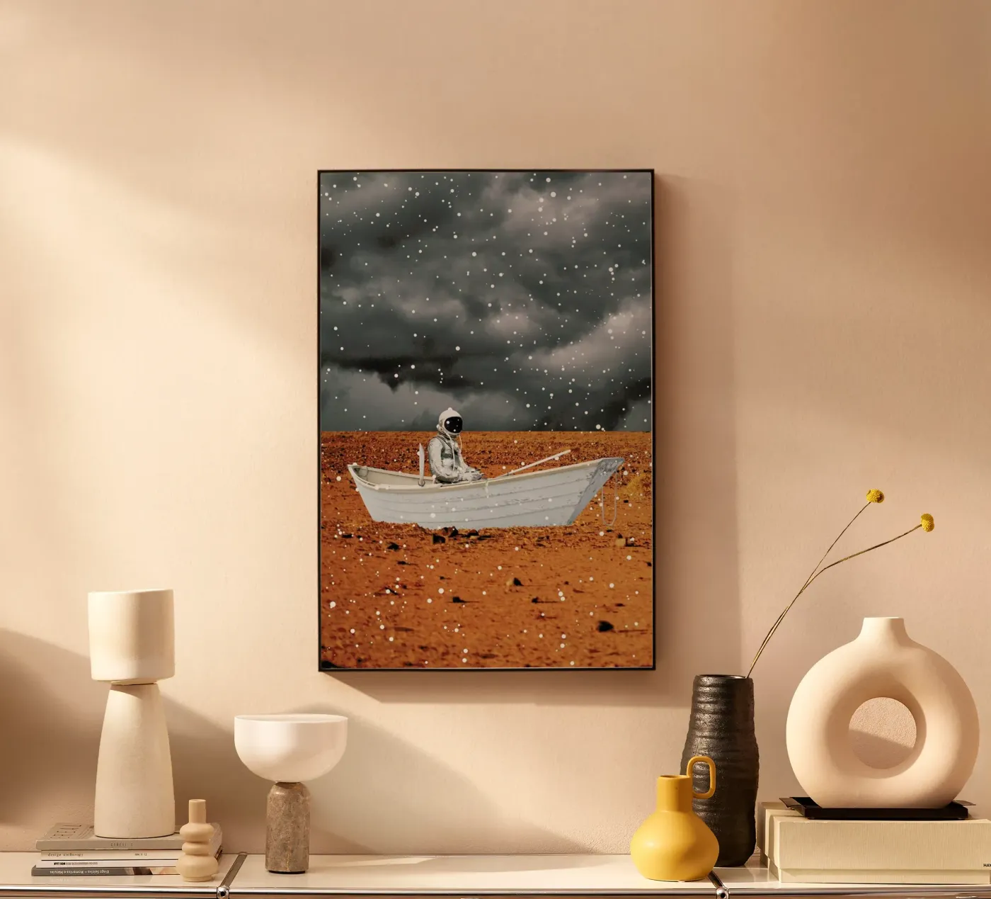 Abandon Ship acryl van Jason Brueck