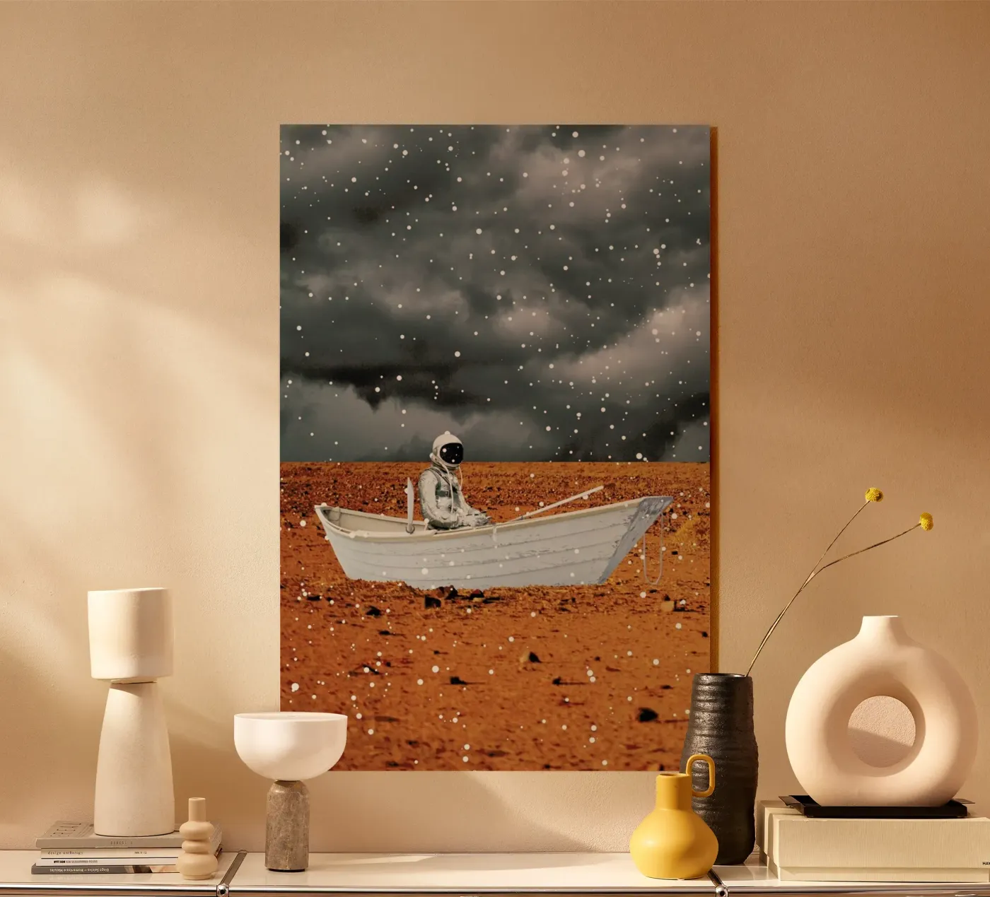 Abandon Ship acryl van Jason Brueck