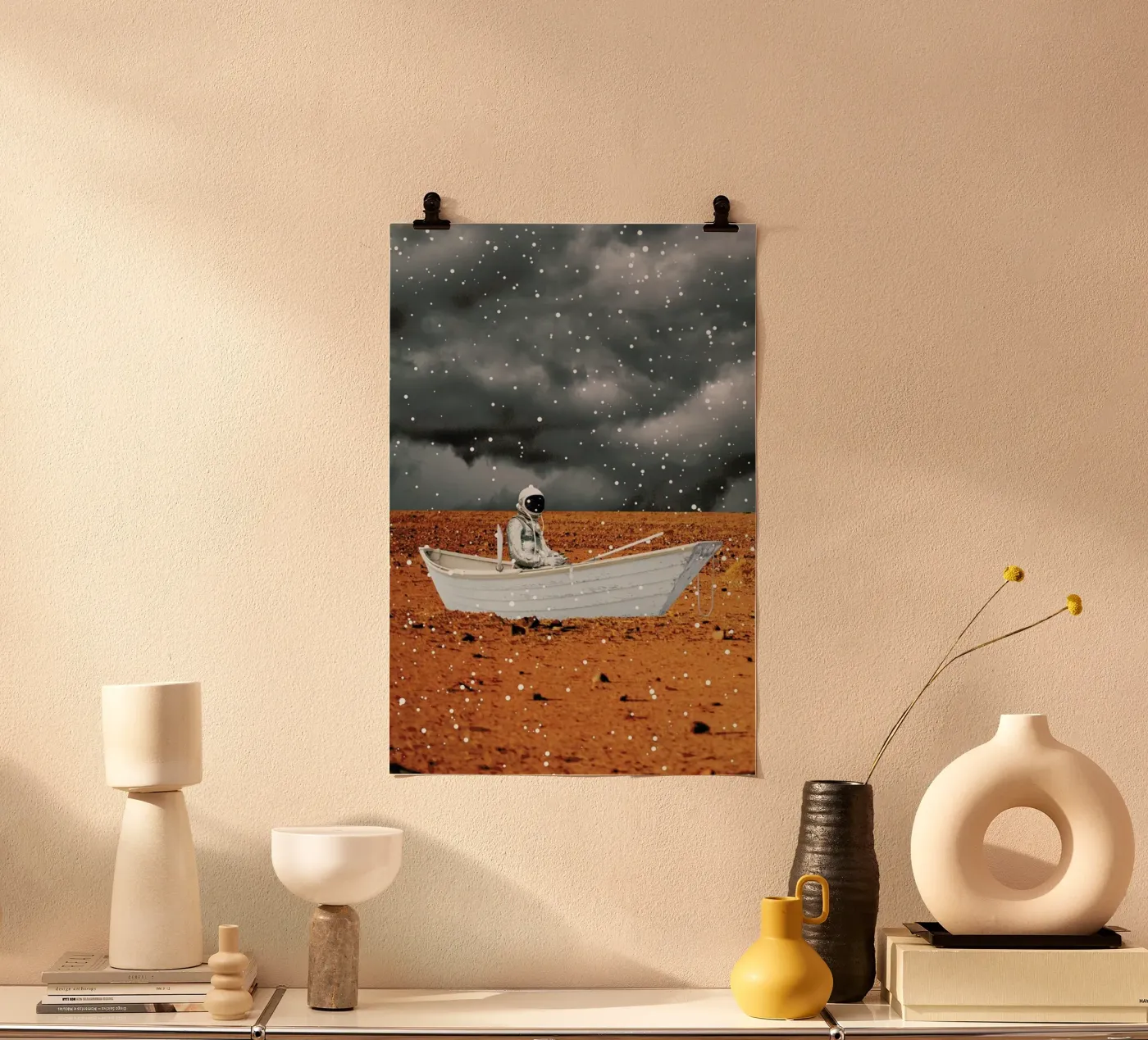 Abandon Ship poster van Jason Brueck