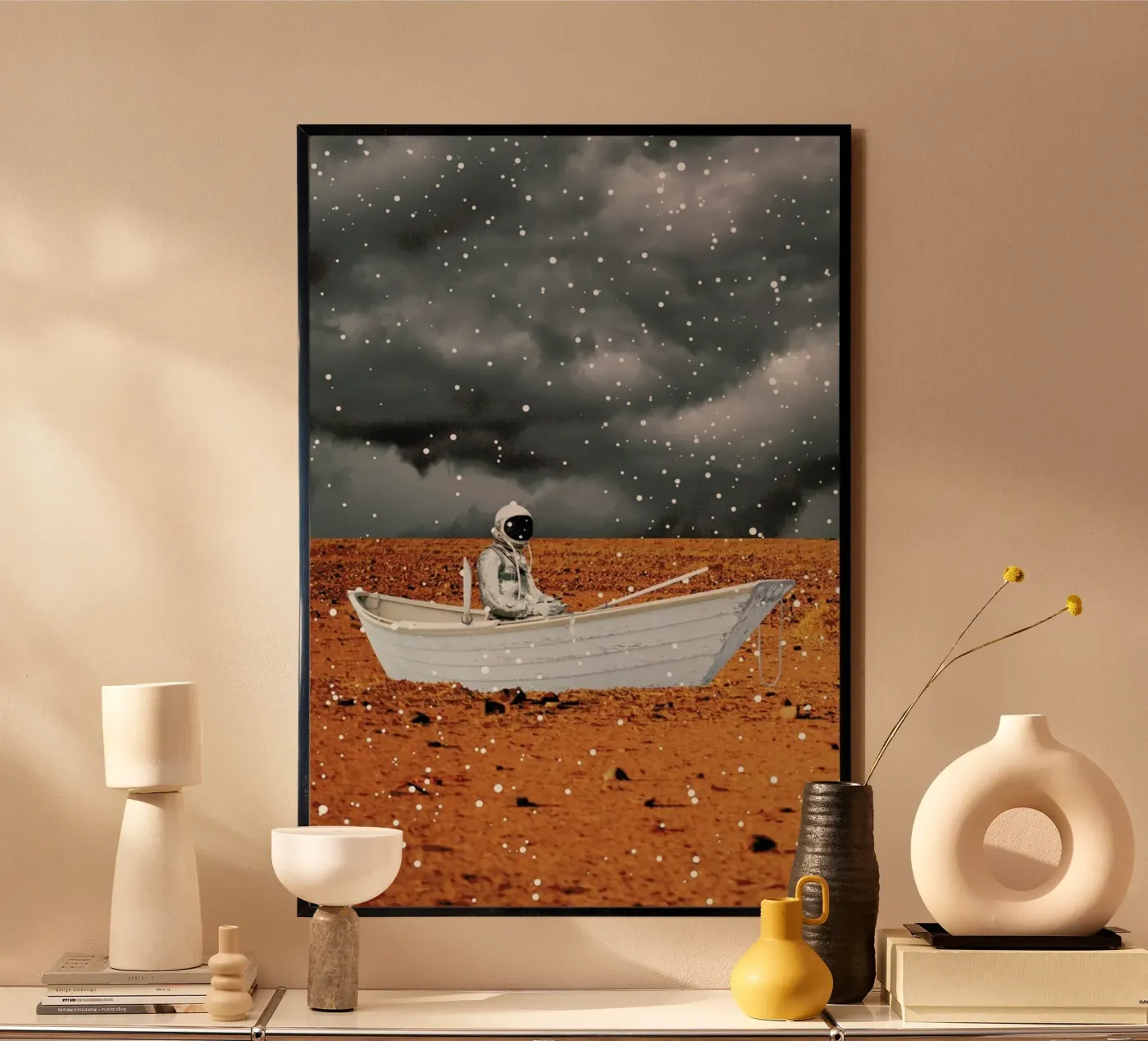 Abandon Ship poster van Jason Brueck