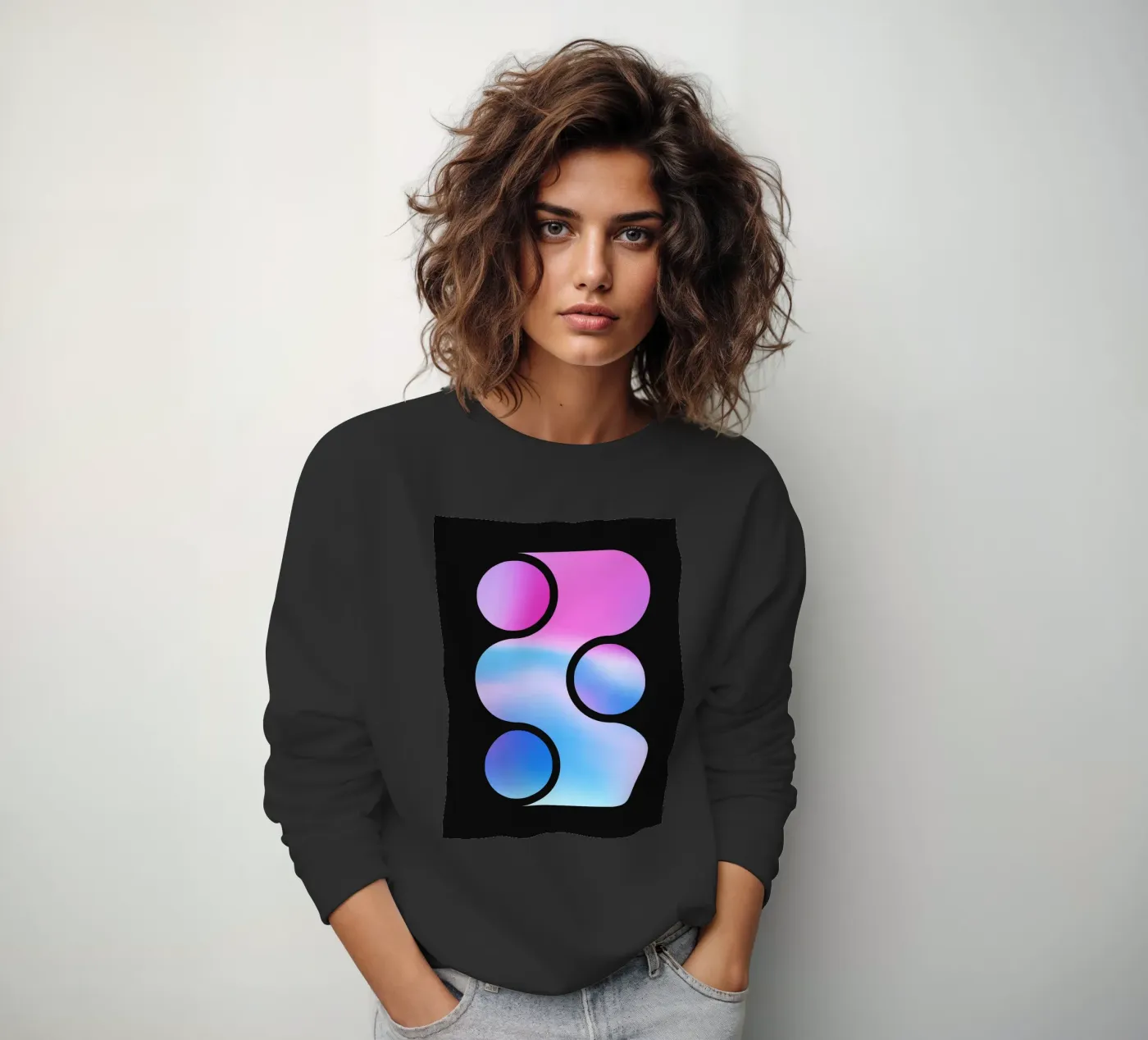 Gradient Shape • 1 felpa da color&shape