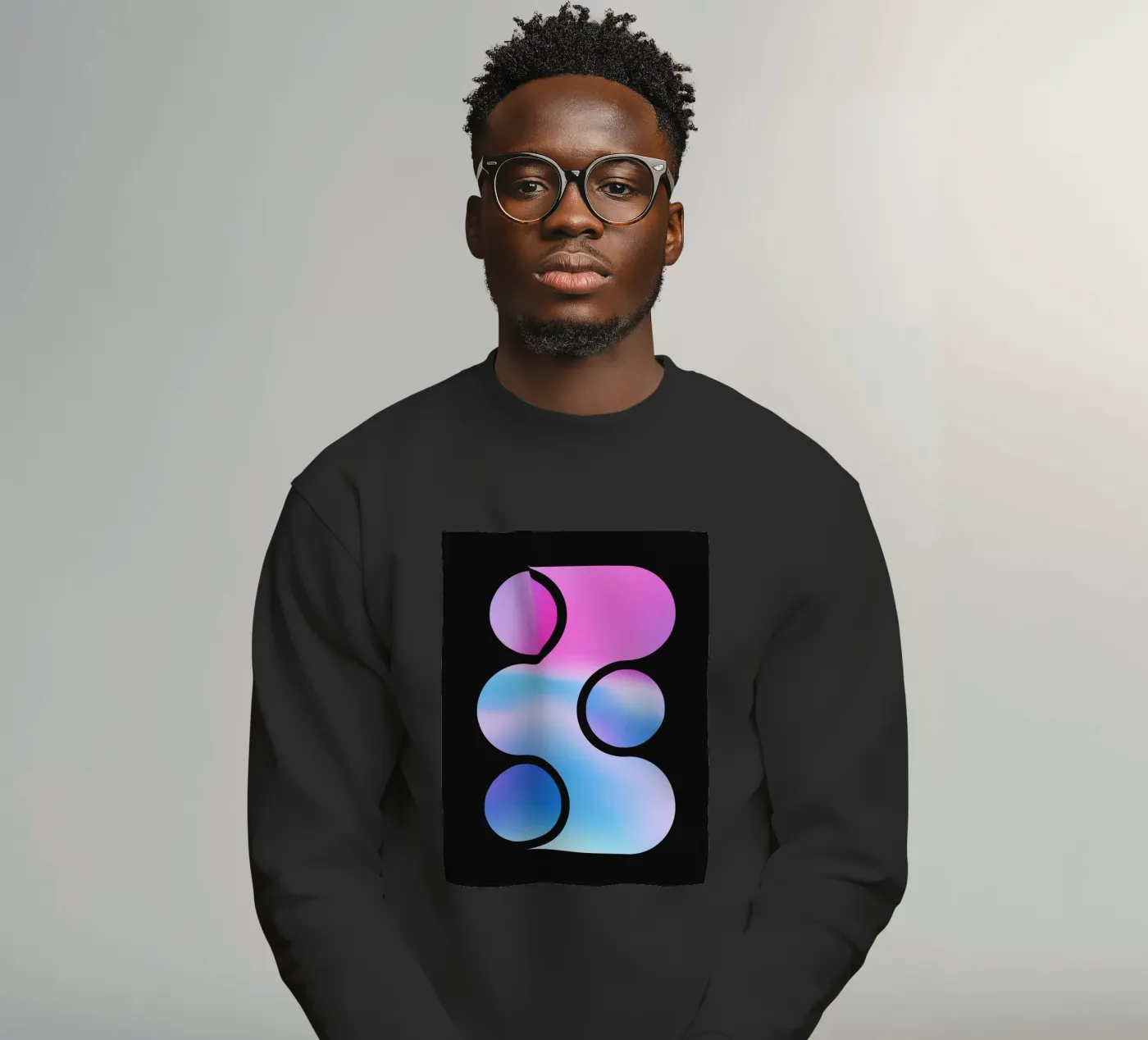 Gradient Shape • 1 felpa da color&shape