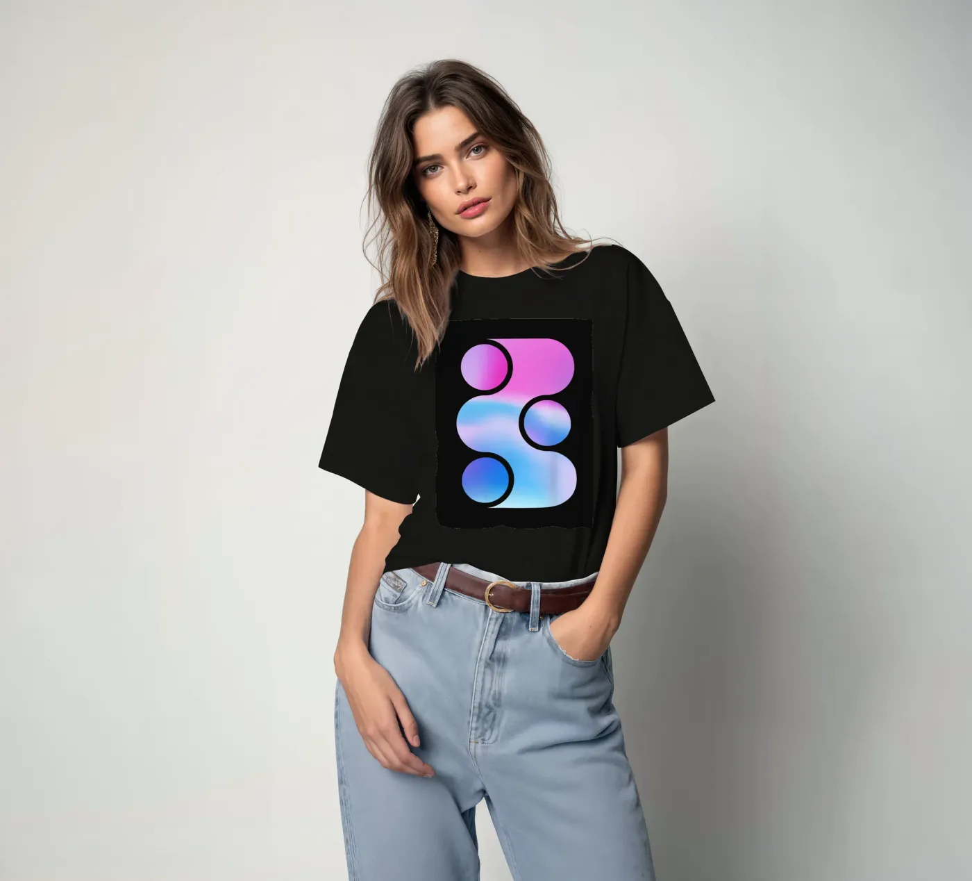 Gradient Shape • 1 t-shirt da color&shape