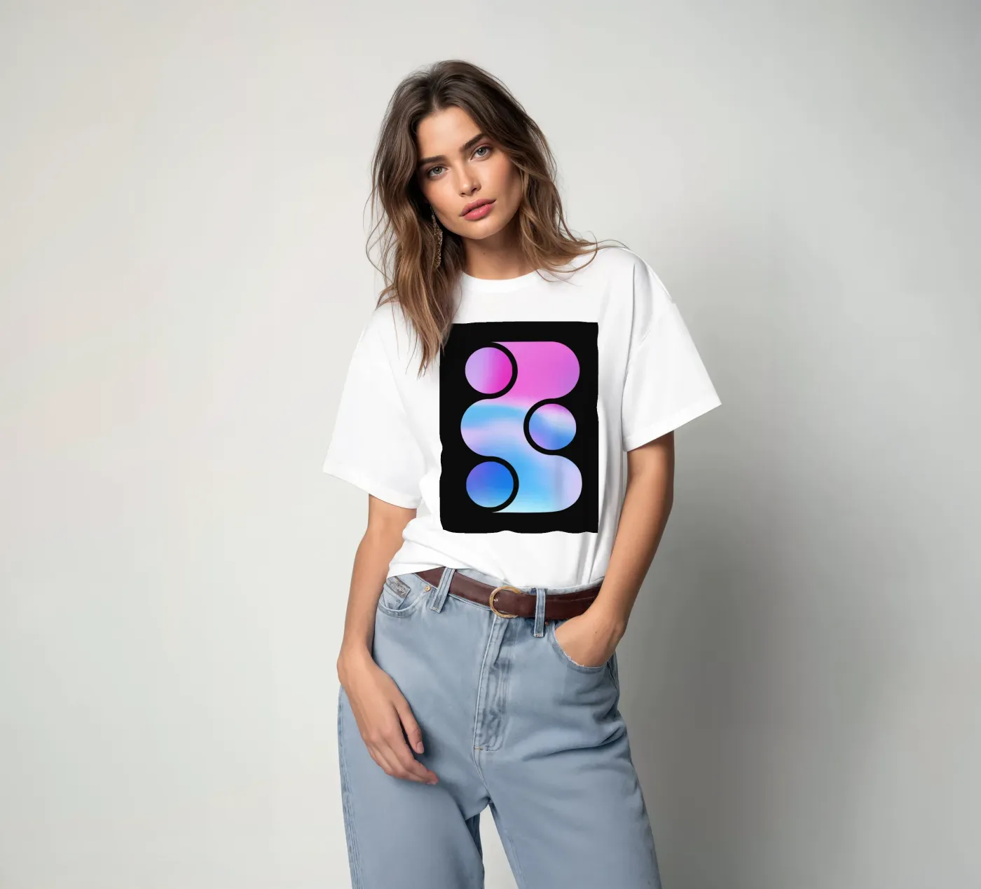 Gradient Shape • 1 t-shirt da color&shape