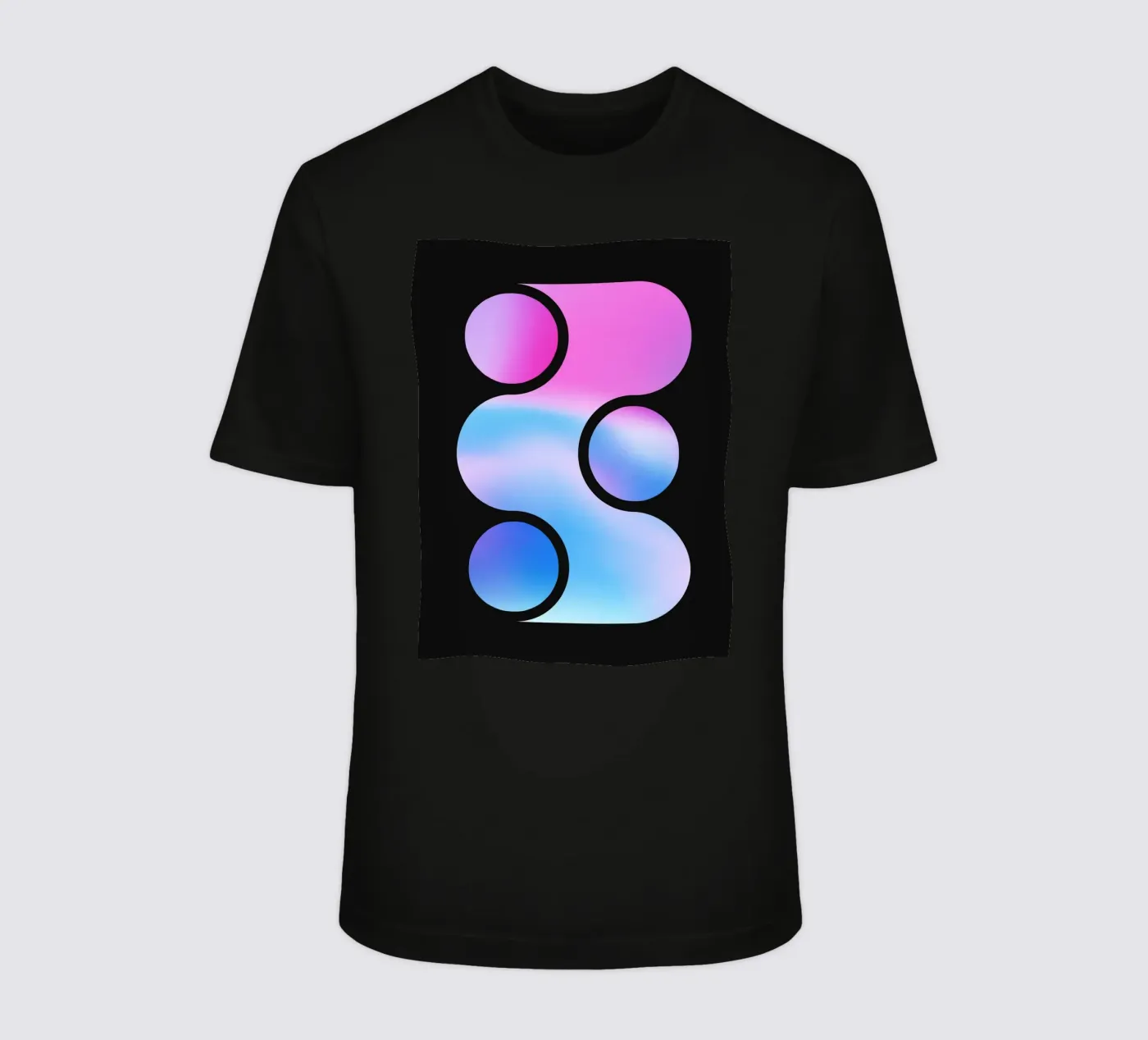 Gradient Shape • 1 t-shirt da color&shape