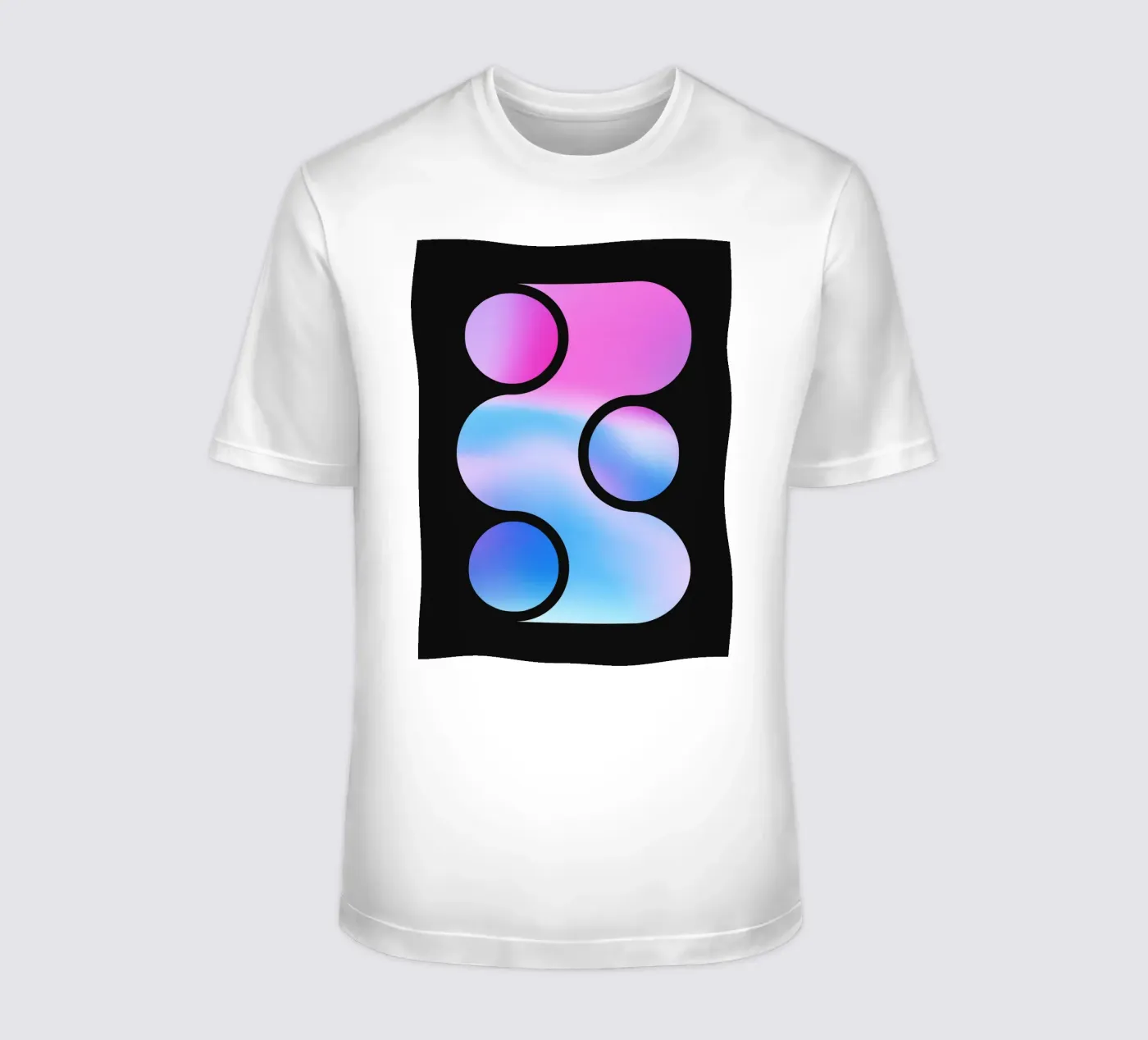 Gradient Shape • 1 t-shirt da color&shape