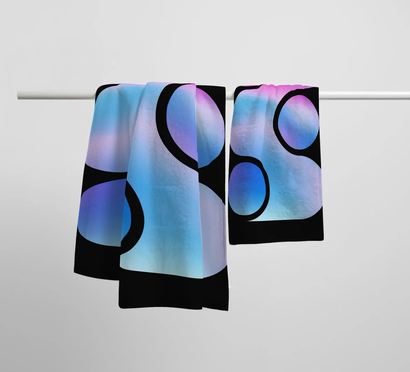 Gradient Shape • 1 Handtuch von color&shape