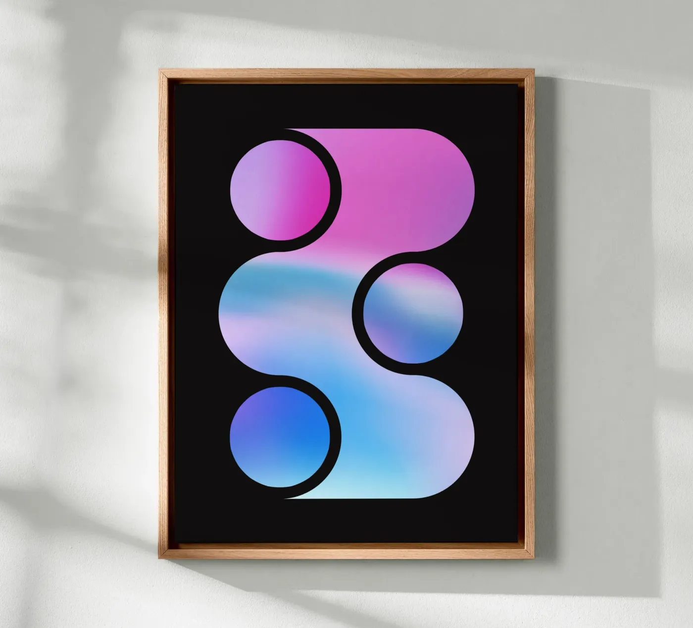 Gradient Shape • 1 Leinwand von color&shape