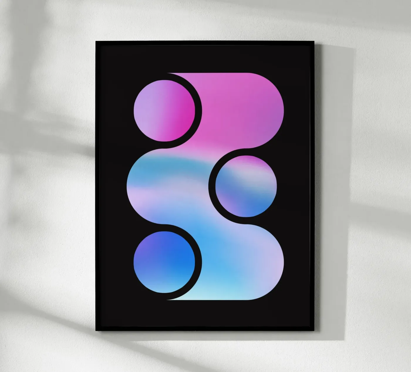 Gradient Shape • 1 Poster von color&shape