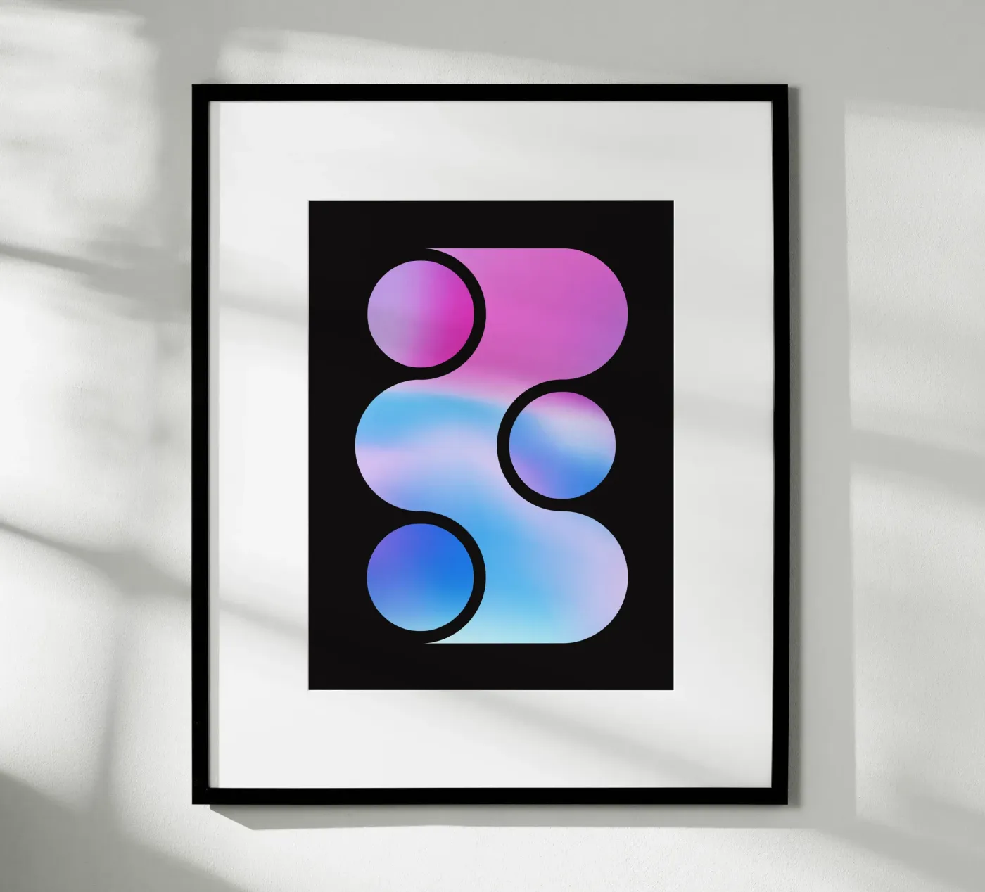 Gradient Shape • 1 Poster von color&shape