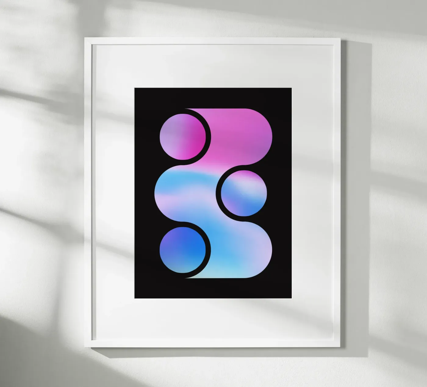 Gradient Shape • 1 Poster von color&shape