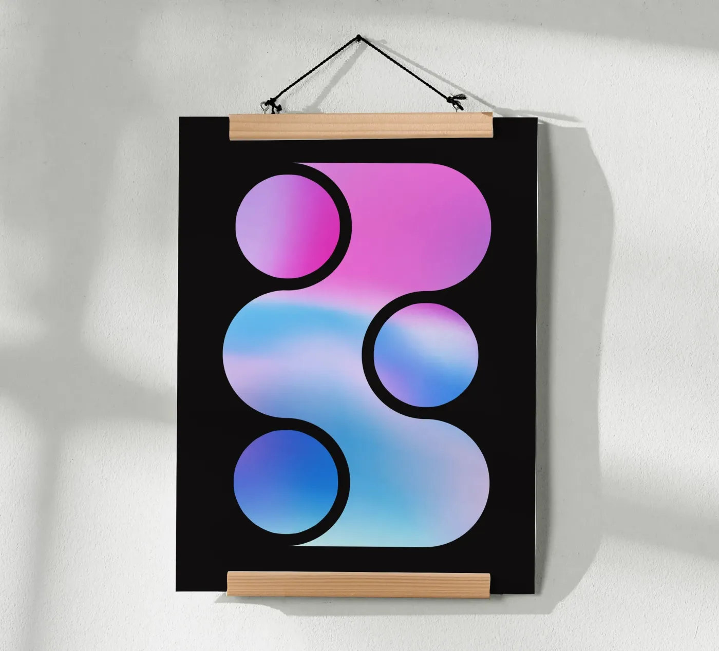 Gradient Shape • 1 Poster von color&shape