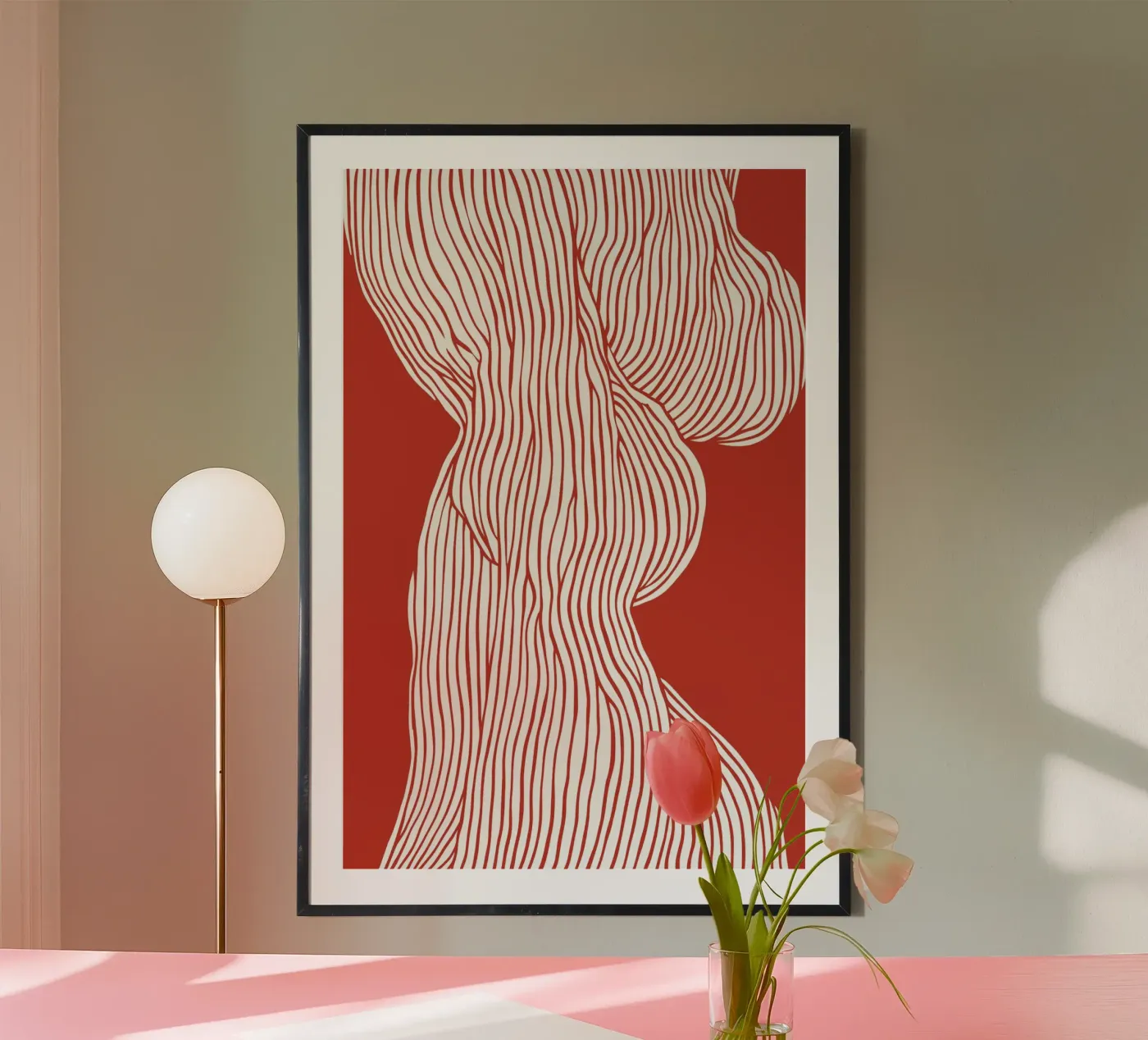 Fibers (Red) poster da treechild