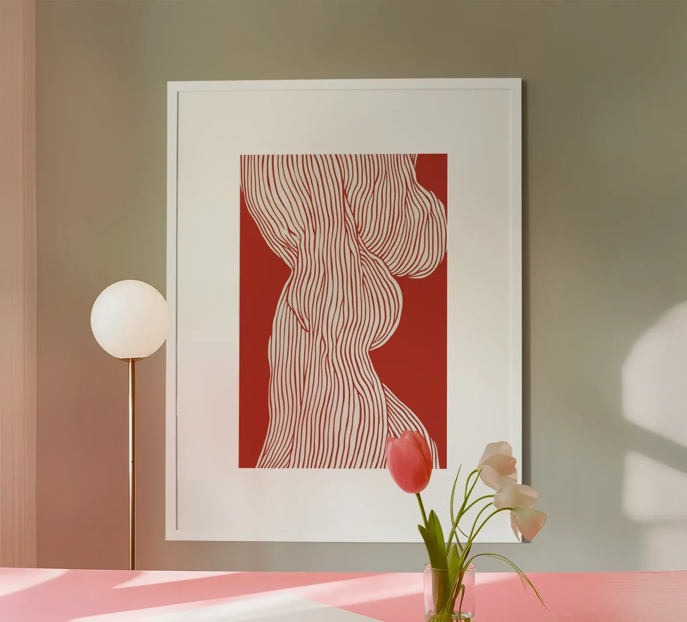 Fibers (Red) poster da treechild