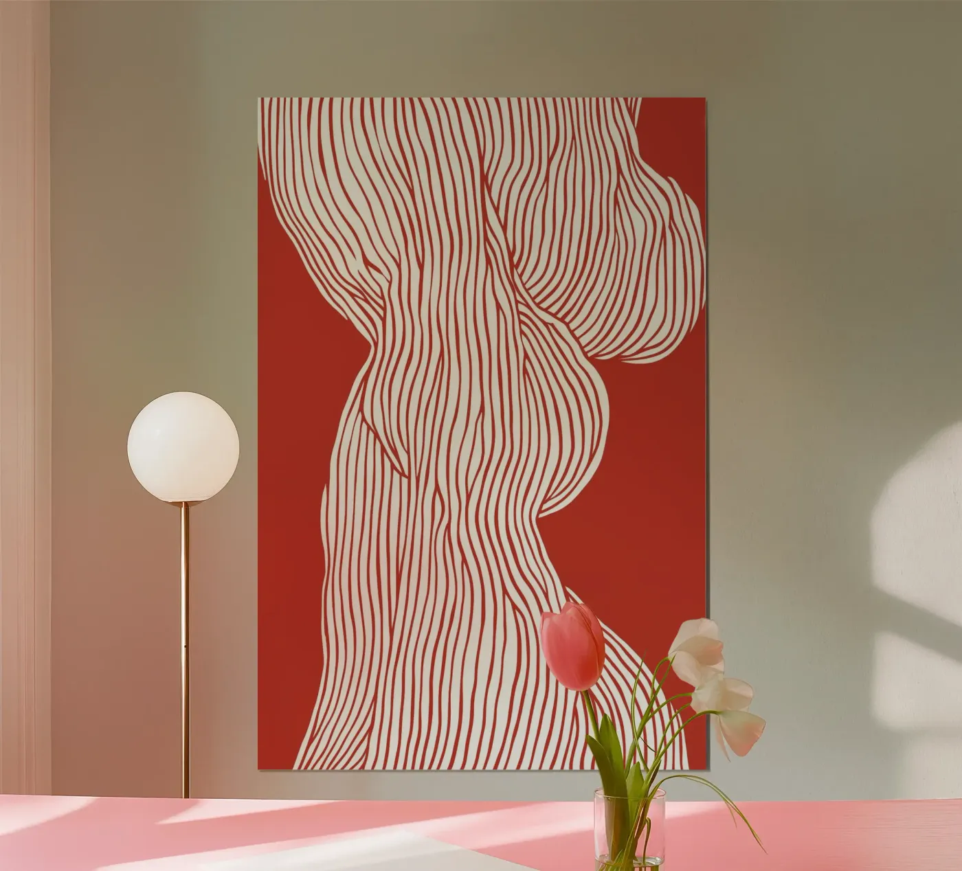 Fibers (Red) poster da treechild