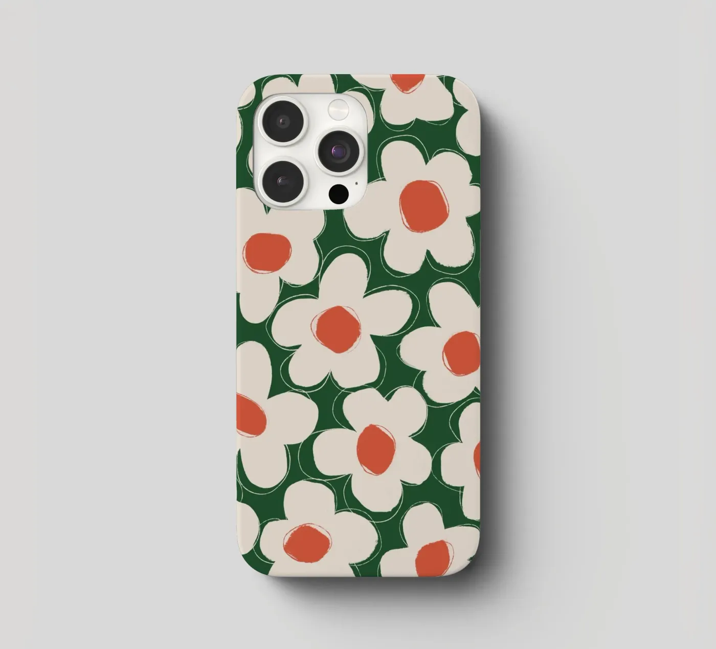Daisy Pattern iphone case by treechild
