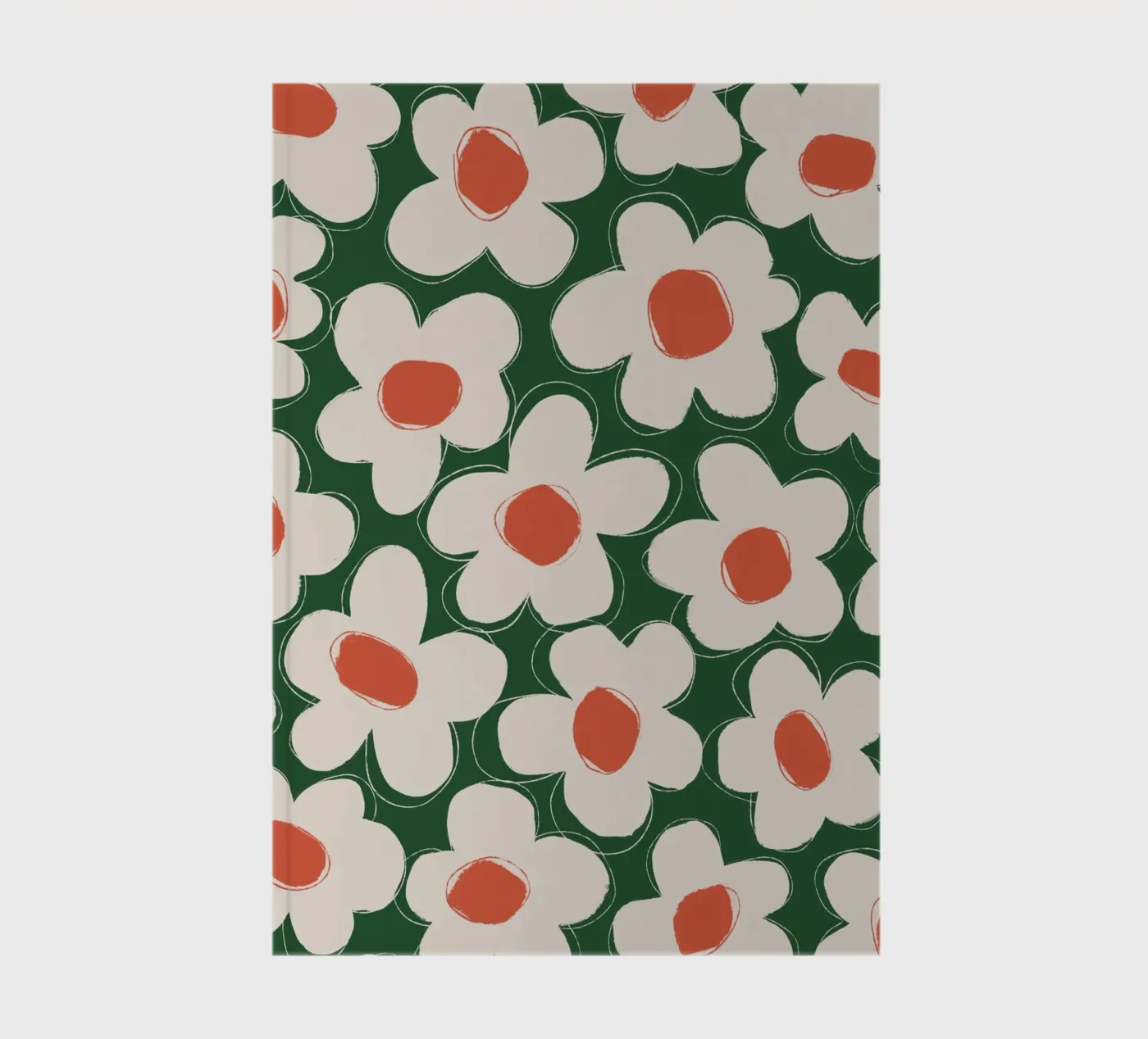 Daisy Pattern notebook by treechild
