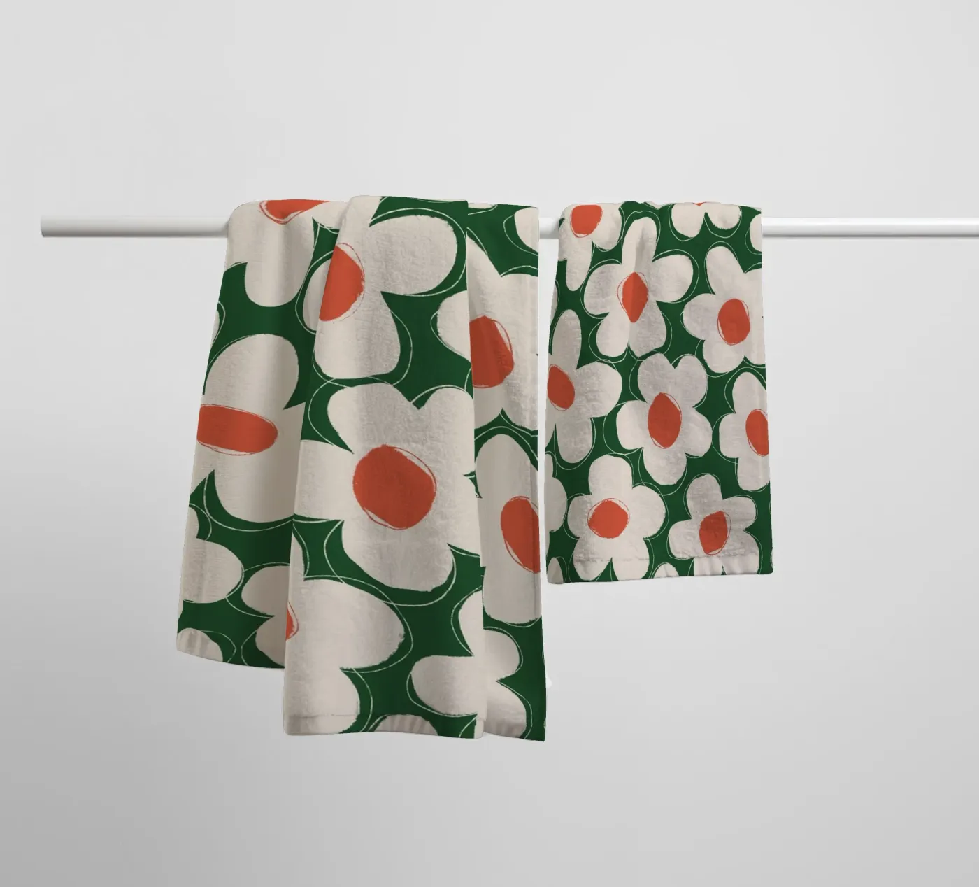 Daisy Pattern serviette de bain de treechild