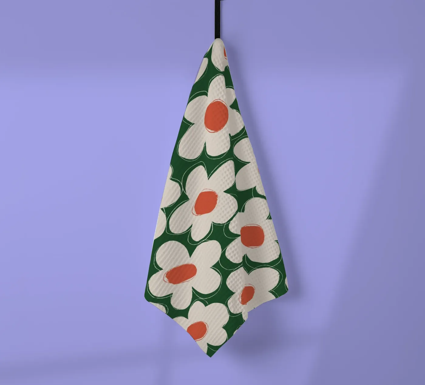 Daisy Pattern Geschirrtuch von treechild